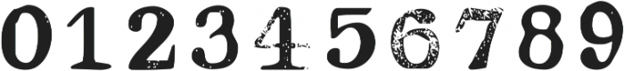 Hamilton Serif SVG ttf (400) Font OTHER CHARS