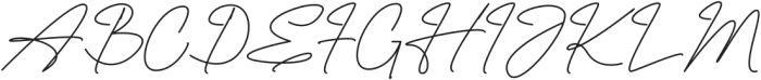 Hamiltton Signature Regular otf (400) Font UPPERCASE