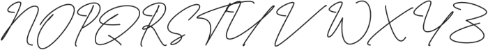 Hamiltton Signature Regular otf (400) Font UPPERCASE