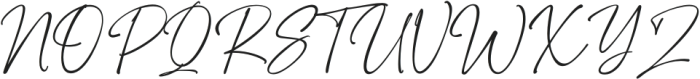 Hamiston Signature otf (400) Font UPPERCASE