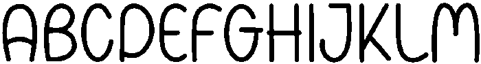 Hamster Regular otf (400) Font UPPERCASE