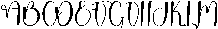 Hamster Regular otf (400) Font UPPERCASE