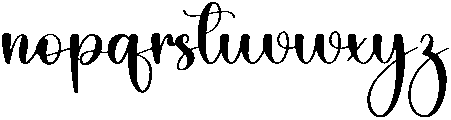 Hamster Regular otf (400) Font LOWERCASE