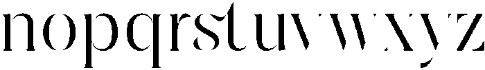 Hamster otf (400) Font LOWERCASE