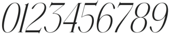 Hanchern Italic otf (400) Font OTHER CHARS