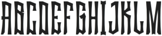 Hanchysen otf (400) Font UPPERCASE