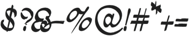 Hand And Heart Script otf (400) Font OTHER CHARS