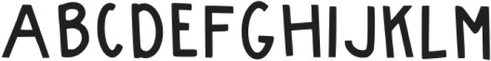 Hand Drawn Block Letters All Ca Regular otf (400) FONT