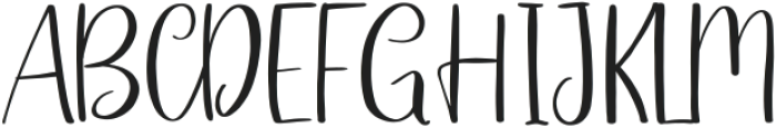 Hand Lettering ttf (400) Font UPPERCASE