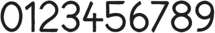 Hand Sans Regular otf (400) Font OTHER CHARS