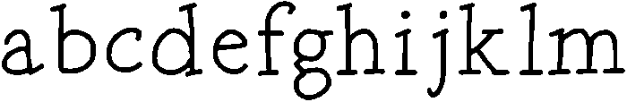Hand Serif Regular otf (400) FONT