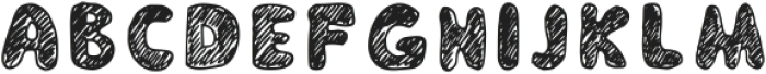 Hand_drawn Regular otf (400) Font UPPERCASE