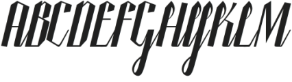 Handbird Regular otf (400) Font UPPERCASE