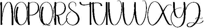 Handbook Regular otf (400) Font UPPERCASE