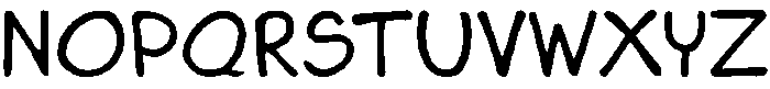 Handfree Sunday Regular otf (400) Font UPPERCASE