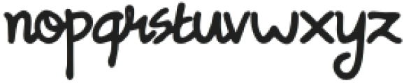 Handiska Regular otf (400) Font LOWERCASE