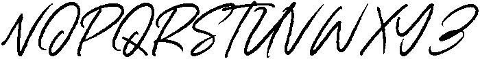 Handling Baltens otf (400) Font UPPERCASE