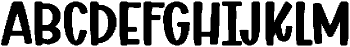 Handmade Alphabet otf (400) Font UPPERCASE