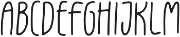 Handmade Beautiful Regular otf (400) Font LOWERCASE