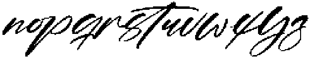Handmade Blissugar Italic otf (400) Font LOWERCASE