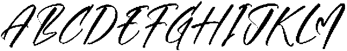 Handmade Blissugar otf (400) Font UPPERCASE