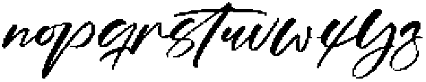Handmade Blissugar otf (400) Font LOWERCASE