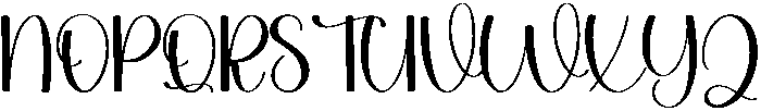Handmade Calligraphy Regular otf (400) Font UPPERCASE