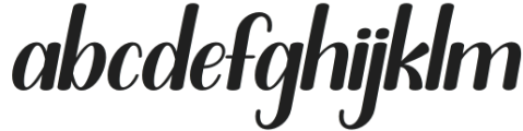 Handmade Farmhouse Italic Regular otf (400) Font LOWERCASE