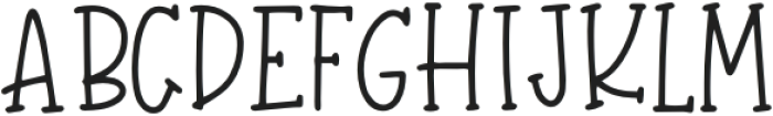 Handmade Holidays Serif otf (400) Font LOWERCASE