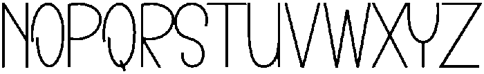 Handmade Regular otf (400) Font LOWERCASE