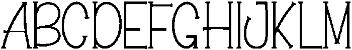 Handmade Regular otf (400) Font UPPERCASE