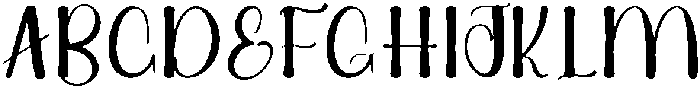Handmade Regular otf (400) Font UPPERCASE
