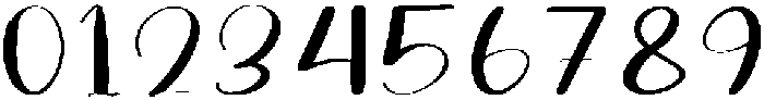 Handmade Regular otf (400) Font OTHER CHARS
