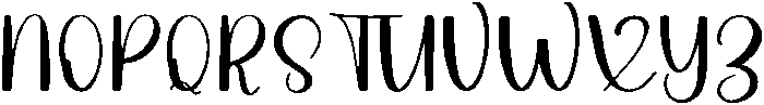 Handmade Regular otf (400) Font UPPERCASE