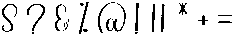 Handmade Regular otf (400) Font OTHER CHARS