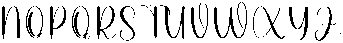 Handmade Regular otf (400) Font UPPERCASE