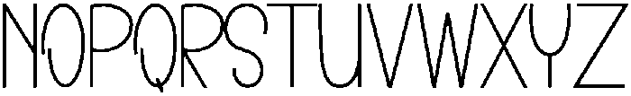 Handmade Regular otf (400) Font UPPERCASE