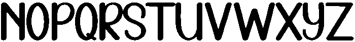 Handmade Regular otf (400) Font UPPERCASE