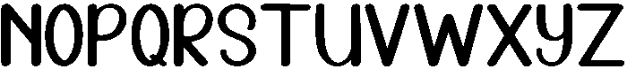 Handmade Regular otf (400) Font LOWERCASE
