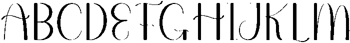Handmade Regular otf (400) Font UPPERCASE