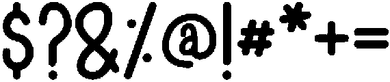 Handmade-Regular otf (400) Font OTHER CHARS