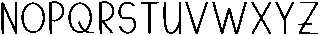 Handmade Regular otf (400) Font UPPERCASE
