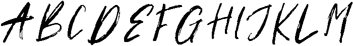 Handmade Regular otf (400) Font UPPERCASE