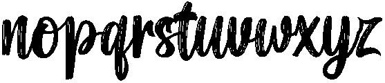 Handmade Regular otf (400) Font LOWERCASE