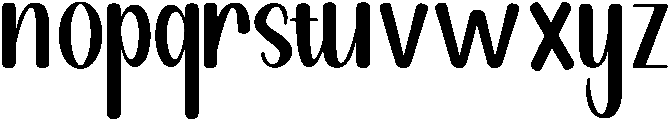 Handmade-Regular otf (400) Font LOWERCASE