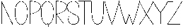 Handmade Typeface Regular otf (400) Font UPPERCASE