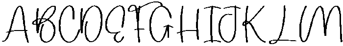 Handmade Wishes Regular otf (400) Font UPPERCASE