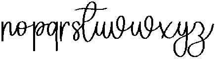 Handmade Wishes Regular otf (400) Font LOWERCASE