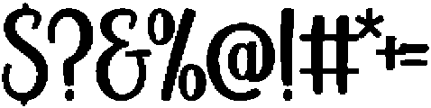 Handmade With Love otf (400) Font OTHER CHARS