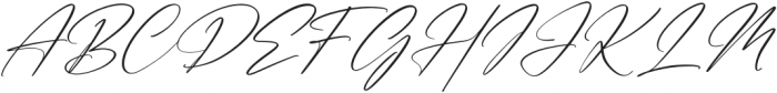 Handmagic Signature Italic otf (400) Font UPPERCASE